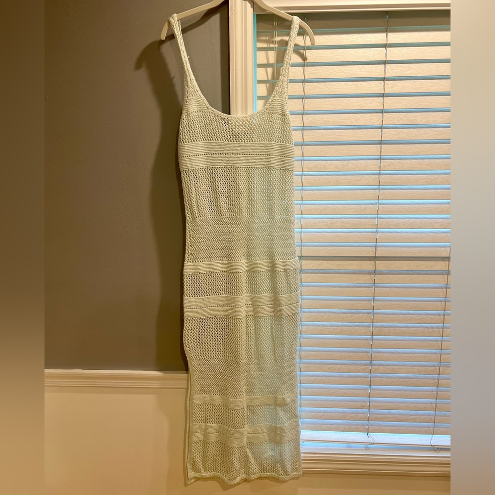 Abercrombie & Fitch Crochet Midi Coverup Med TALL